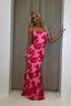 Thessaly | Rosette Sheer Maxi