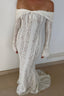 Tessa | Lace Bell-Sleeve Gown
