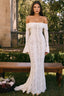 Tessa | Lace Bell-Sleeve Gown