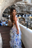 Ondine | Waterflower Chiffon Gown
